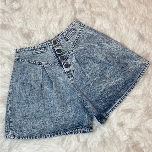 Vintage Pants - Vintage Acid Wash High Waist Balloon Leg Mom Jeans